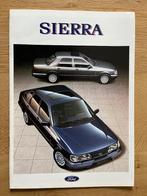 Autofolder/Brochure Ford Sierra 1991/09, Nieuw, Ophalen of Verzenden, Ford