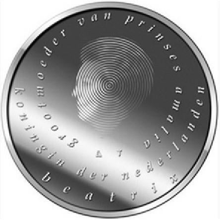 Nederland 10 euro 2004 'Geboortemunt' Prooflike in opbergbox, Zilver, Overige landen, Ophalen of Verzenden, 10 euro