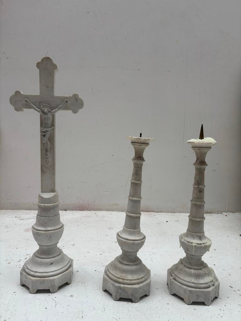 Marmeren kerk zuilen, Ophalen