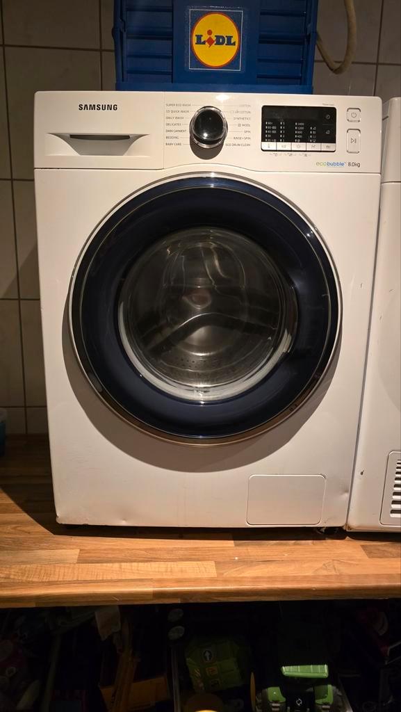 Samsung Eco Bubble Wasmachine - 8kg, Witgoed en Apparatuur, Wasmachines, Gebruikt, Voorlader, 8 tot 10 kg, 1200 tot 1600 toeren