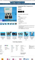 Cerwin Vega CMT5 5'' Component set / speakers, Gebruikt, ., Ophalen of Verzenden, .