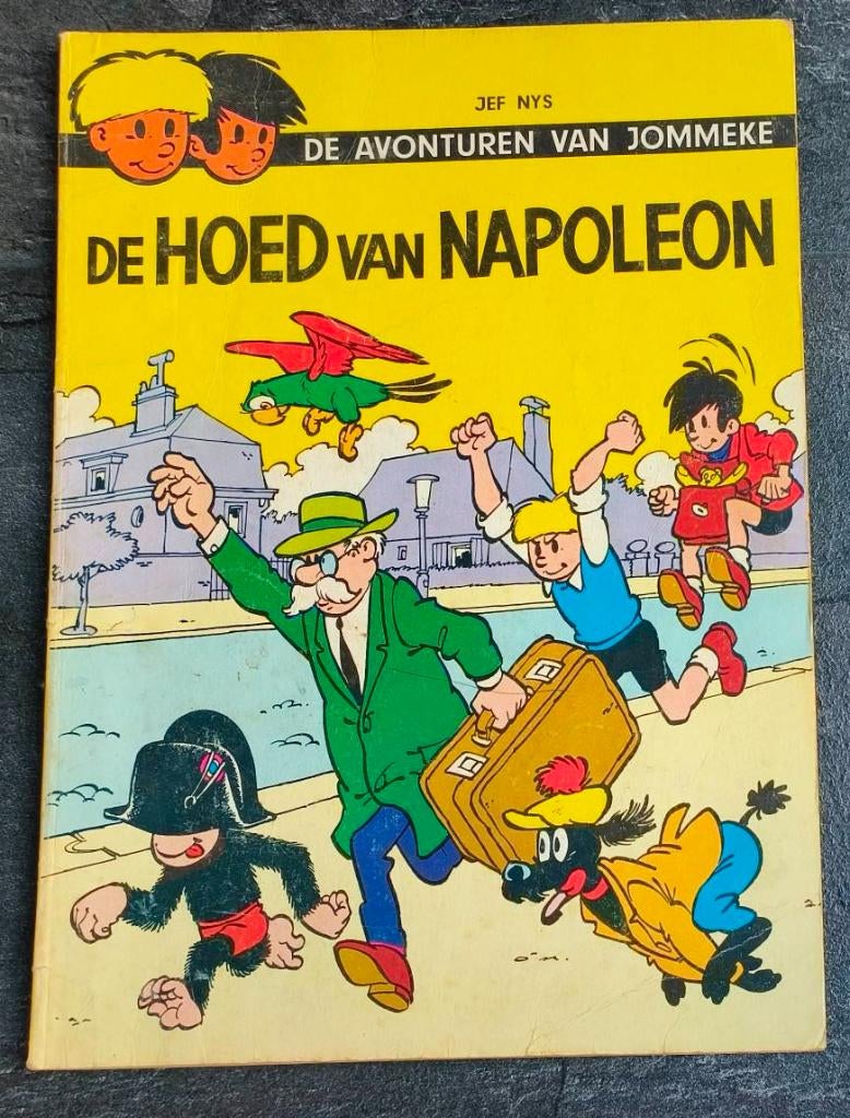Jommeke De hoed van Napoleon, Eén stripboek, Ophalen of Verzenden, Gelezen, Jef Nys
