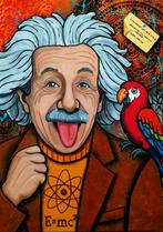Uniek schilderij Albert Einstein, Ophalen