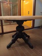 Eiken eettafel, Huis en Inrichting, Ophalen, Rechthoekig, 200 cm of meer, 50 tot 100 cm