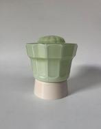 Vintage groene Thabur lamp plafondlamp jaren 30, Ophalen of Verzenden, Zo goed als nieuw