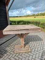 Gratis statafel, Tuin en Terras, Tuintafels, Ophalen, Gebruikt, Rond, Hout