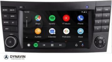Navigatie Mercedes E klasse W211 carkit Android 13 carplay beschikbaar voor biedingen