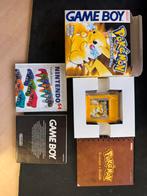 Pokemon Yellow CIB, Spelcomputers en Games, Games | Nintendo Game Boy, Avontuur en Actie, 1 speler, Ophalen of Verzenden, Zo goed als nieuw