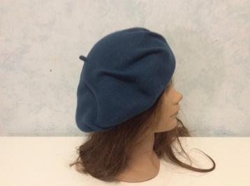 Wollen baret in petrol kleur - Nieuw! beschikbaar voor biedingen