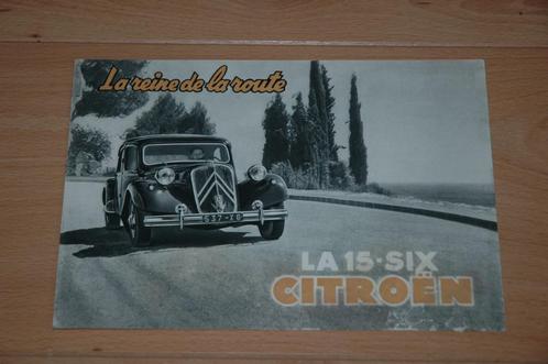 Citroën La 15 Six Traction Avant - uit 1953, Boeken, Auto's | Folders en Tijdschriften, Gelezen, Citroën, Verzenden