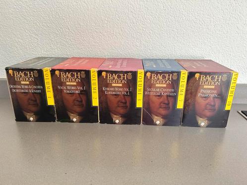 5 boxen Bach edition, Cd's en Dvd's, Cd's | Klassiek, Zo goed als nieuw, Barok, Ophalen of Verzenden