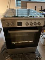 Etna RVS Gasfornuis 4-pits met wokbrander, Ophalen, Gebruikt, 60 cm of meer, 4 kookzones