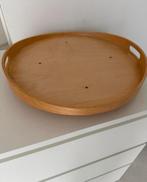 Houten dienblad - IKEA, Huis en Inrichting, Woonaccessoires | Dienbladen, Ophalen of Verzenden, Zo goed als nieuw, Rond, Hout