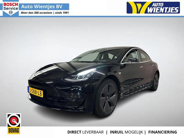 Tesla Model 3 Standard RWD Plus 60kWh | Soh 85% | Leer | Pan, Auto's, Tesla, Bedrijf, Te koop, Model 3, ABS, Achteruitrijcamera