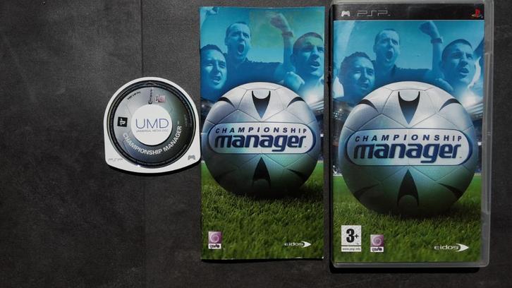 PSP - Championship Manager - PlayStation Portable Voetbal, Spelcomputers en Games, Games | Sony PlayStation Portable, Zo goed als nieuw