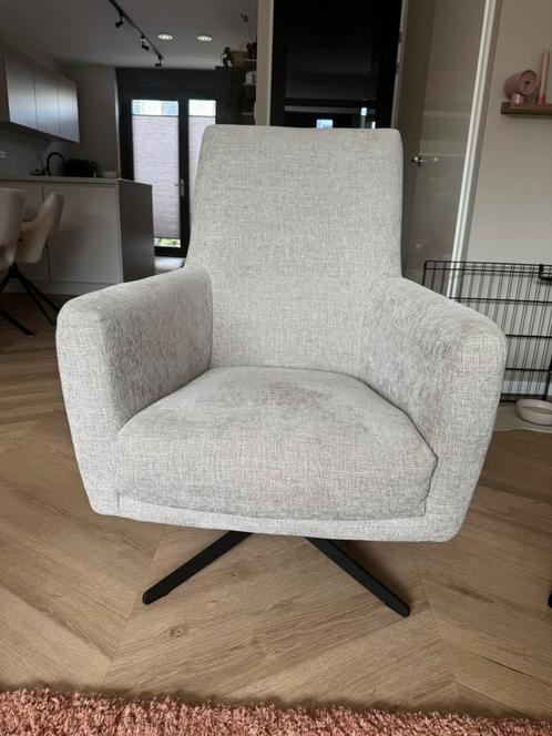 Fauteuil stoel Pronto draaifauteuil Morini Miami zga nieuw!, Huis en Inrichting, Fauteuils, Zo goed als nieuw, Stof, 50 tot 75 cm