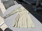 Nieuw groen Zara broderie jurkje, maat L, Kleding | Dames, Jurken, Verzenden, Zara, Maat 42/44 (L), Nieuw
