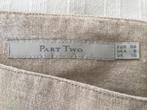 Linnen rok PART TWO (met split), Part Two, Beige, Ophalen of Verzenden, Maat 36 (S)