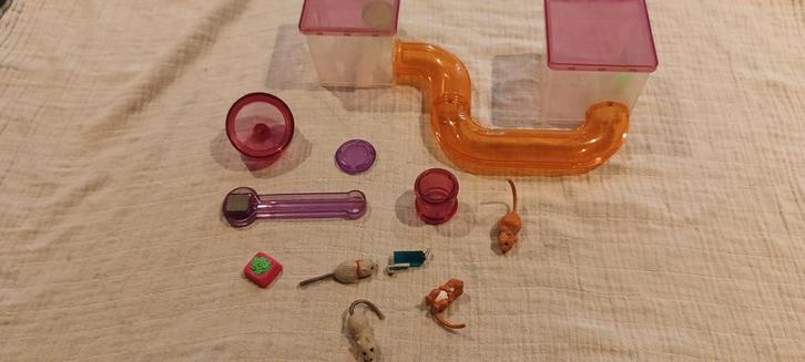Vintage Pet Shop Gerbils, Verzamelen, Poppetjes en Figuurtjes, Zo goed als nieuw, Ophalen of Verzenden