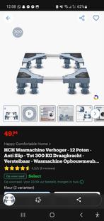 Wasmachine Verhoger - Zo goed als nieuw, Witgoed en Apparatuur, Wasmachines, Ophalen, Zo goed als nieuw, Minder dan 85 cm