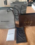 Tasjes van Gucci en Baleciaga plus Balenciaga brillenhoesje, Ophalen of Verzenden, Nieuw