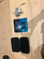 Nintendo 3DS XL Blauw + Tas, Spelcomputers en Games, Gebruikt, Blauw, 3DS XL, Ophalen of Verzenden