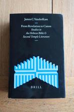 From Revelation to canon vanderkam, Ophalen of Verzenden, Zo goed als nieuw, Christendom | Katholiek