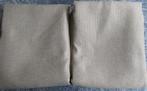 restant gordijnstof beige - 2 x 70 x 140 cm, Huis en Inrichting, Stoffering | Gordijnen en Lamellen, 100 tot 150 cm, Beige, Nieuw