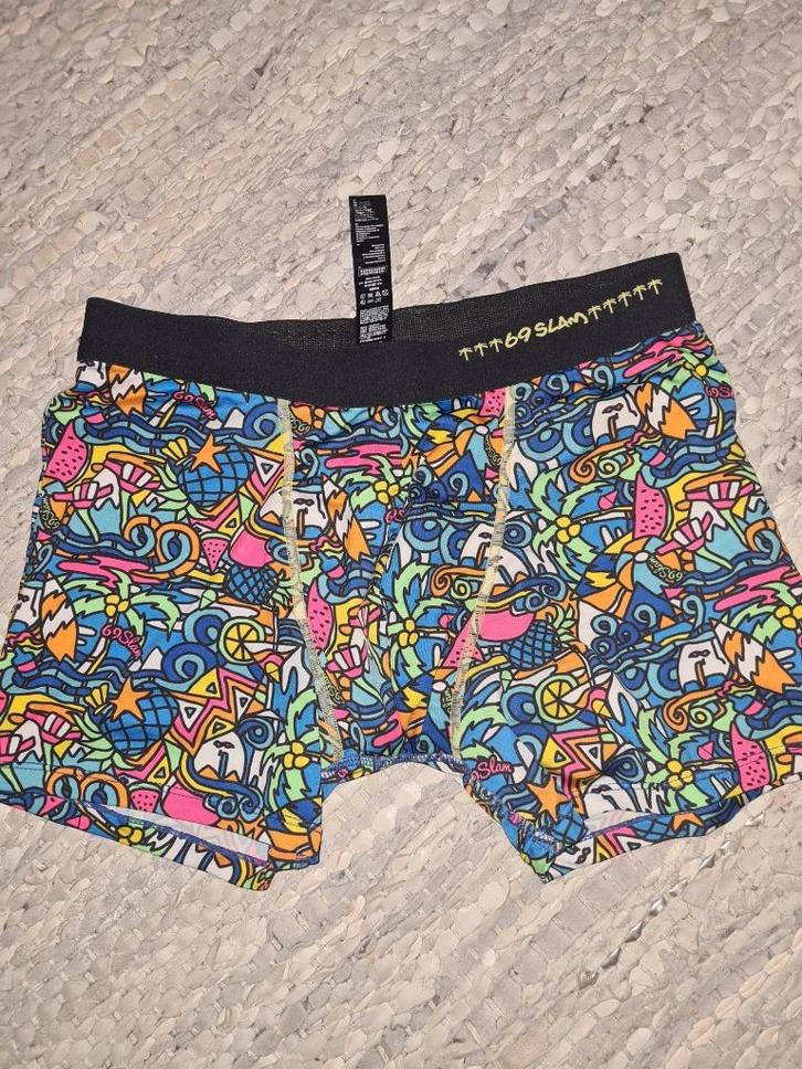 Slam 69 onder zwemshort maat s, Kleding | Heren, Badmode en Zwemkleding, Maat 46 (S) of kleiner, Overige kleuren, Verzenden