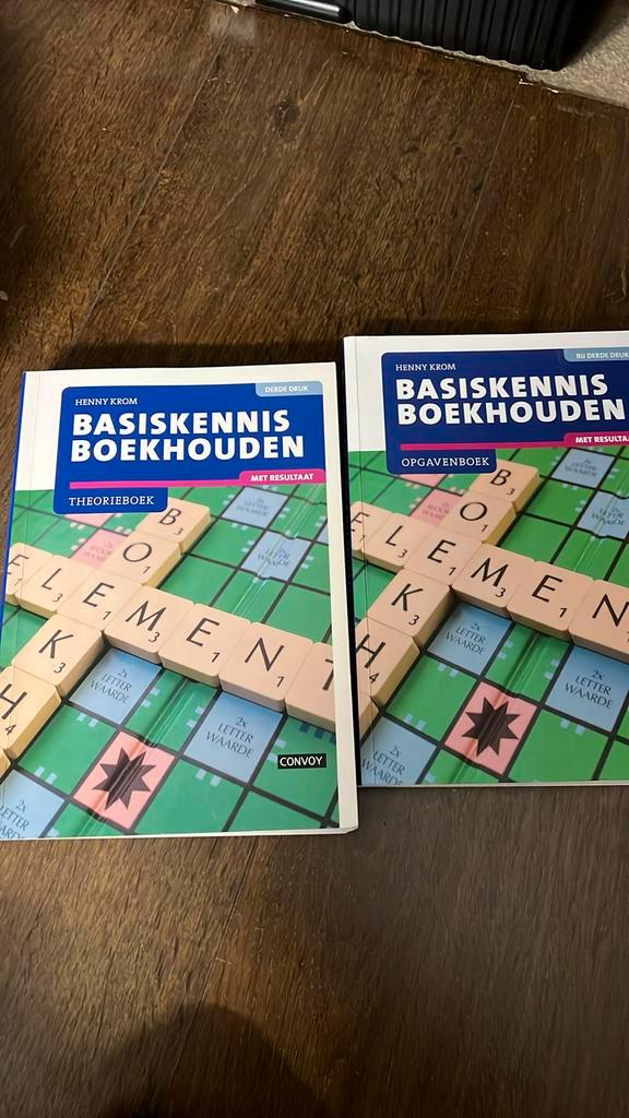H.M.M. Krom - Theorieboek + opgaveboek, Boeken, Economie, Management en Marketing, Zo goed als nieuw, Management, Ophalen of Verzenden