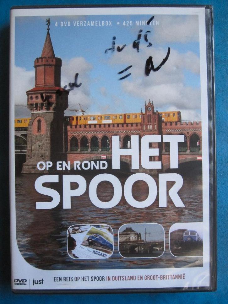 Een reis op en rond het spoor van Duitsland en Groot-Brittan, Cd's en Dvd's, Dvd's | Documentaire en Educatief, Zo goed als nieuw