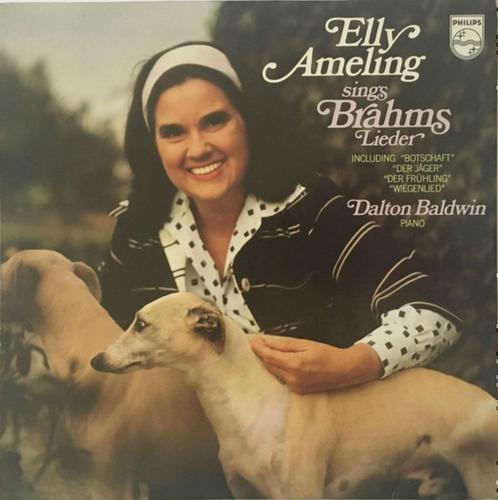 Elly Ameling –Elly Ameling Sings Brahms Lieder Japan, Cd's en Dvd's, Vinyl | Klassiek, Zo goed als nieuw, Romantiek, Ophalen of Verzenden