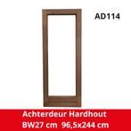 Hardhouten achterdeur | achterdeur | schuurdeur | buitendeur, Ophalen, 80 tot 100 cm, Nieuw, Buitendeur