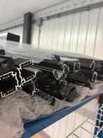 3-fase rails met koppelstuk., Huis en Inrichting, Lampen | Spots, Ophalen, Zo goed als nieuw, Metaal of Aluminium