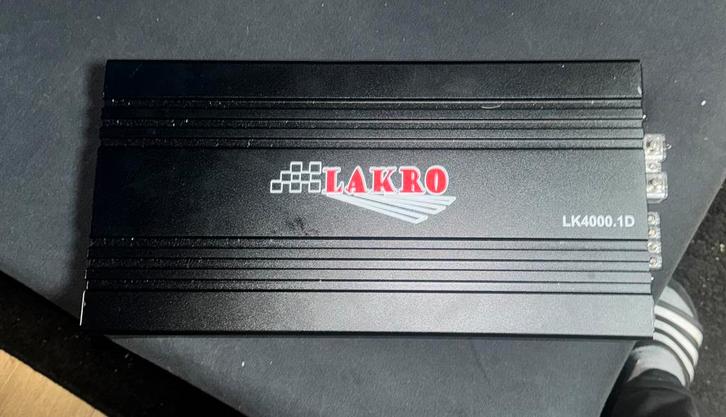 Lakro versterker, Auto diversen, Autospeakers, Gebruikt, Ophalen