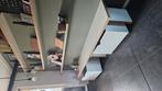 Speel tafel met 2 bakjes op wielen., Ophalen, Zo goed als nieuw