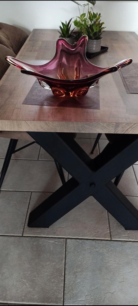 Murano schaal Fruitschaal groot perfecte staat, Antiek en Kunst, Antiek | Glas en Kristal, Ophalen of Verzenden