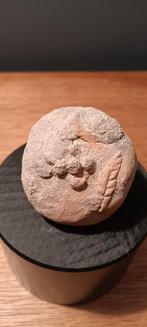 Romeinse aplique met een bloem en veer...gaaf stukje oudheid, Antiek en Kunst, Ophalen of Verzenden