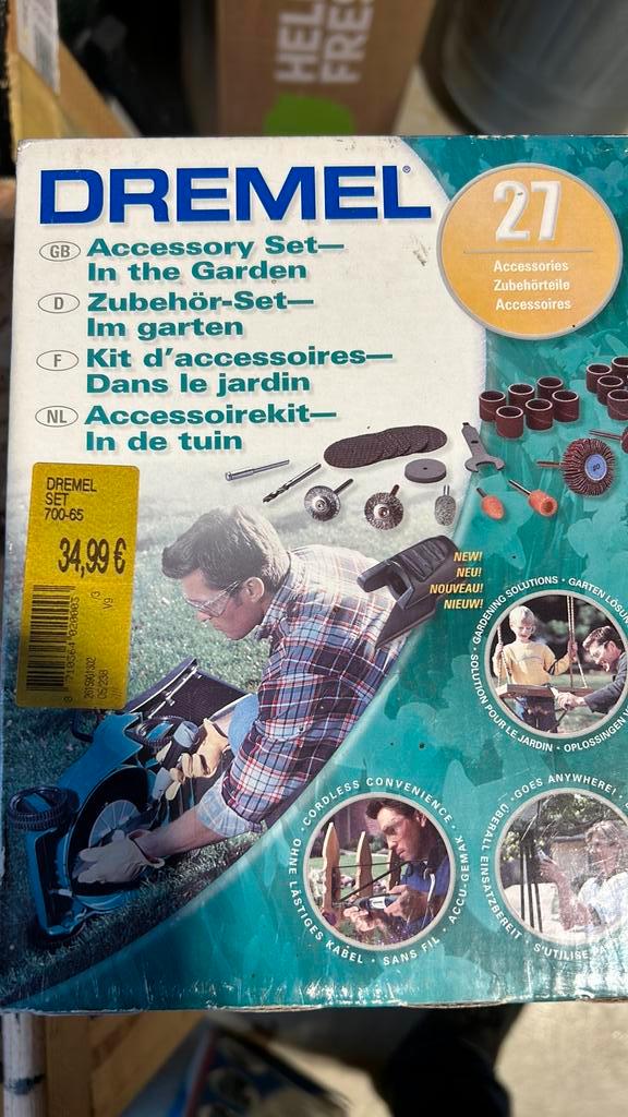 Dremel tuinset, Hobby en Vrije tijd, Modelbouw | Overige, Zo goed als nieuw, Ophalen of Verzenden