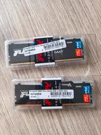 Geheugen Kingston DDR5 Fury Beast RGB 2x16GB 5200MHZ, Computers en Software, RAM geheugen, Ophalen of Verzenden, Zo goed als nieuw