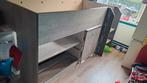 Stoere jongens bed, half hoogslaper 200x90cm, Ophalen, Gebruikt, Hoogslaper