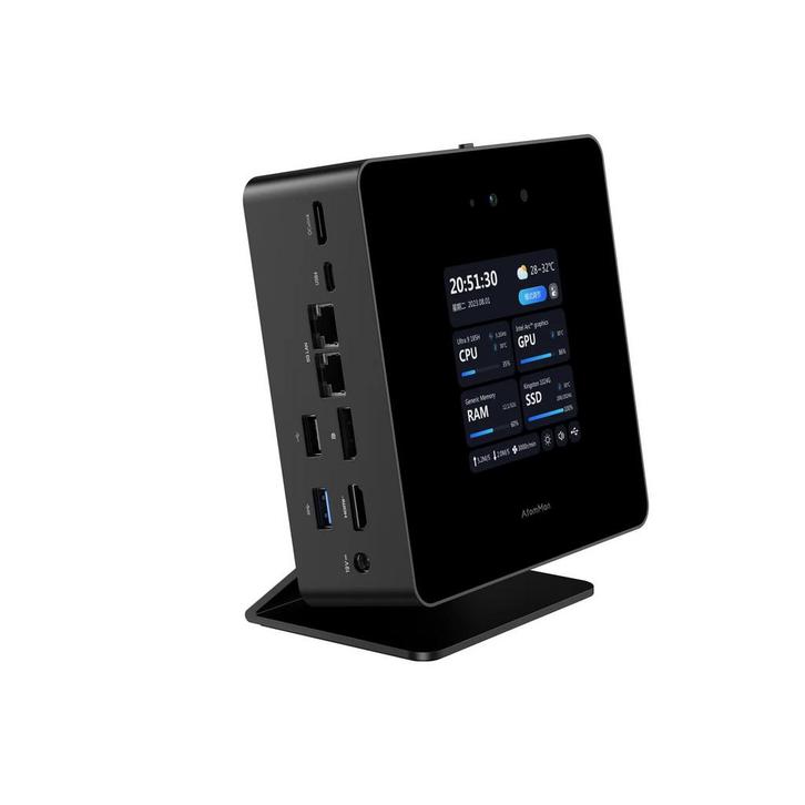 Mini PC AtomMan X7 Ti Intel Core Ultra 9 32GB ram 1TB SSD, Computers en Software, Desktop Pc's, Zo goed als nieuw, SSD, 32 GB