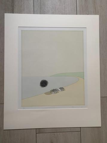 Zeefdruk Jeroen Henneman 1972 groot formaat beschikbaar voor biedingen