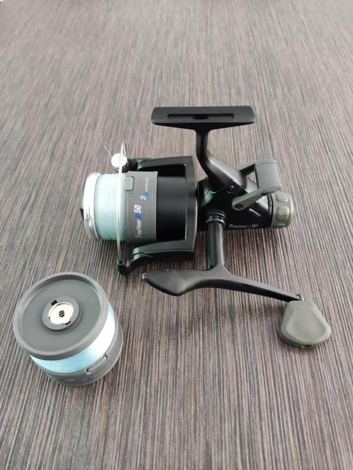 Spro Freeliner ST 50 Baitrunner Molen + Reserve Spoel, Watersport en Boten, Hengelsport | Algemeen, Gebruikt, Molen, Ophalen of Verzenden