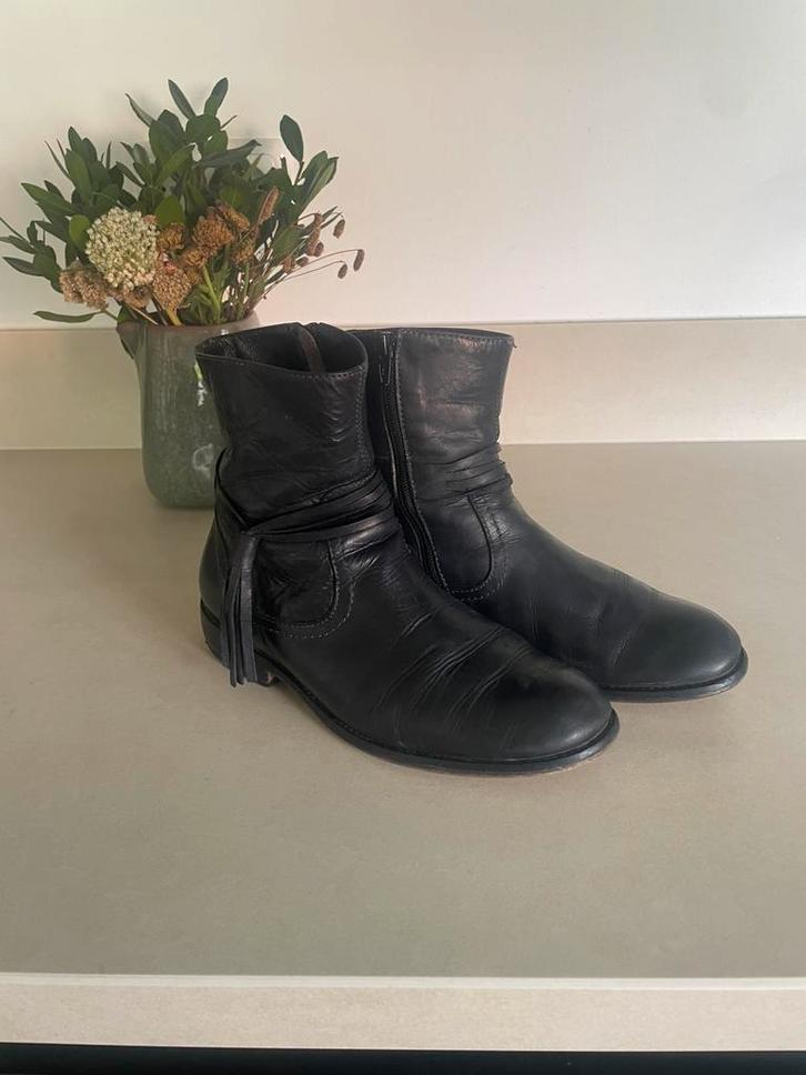 Wolky laarsjes, Kleding | Dames, Schoenen, Zo goed als nieuw, Blauw, Ophalen of Verzenden