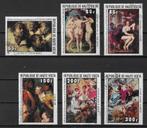 Opper-Volta Michel 690-695 gestempeld  RUBENS, Postzegels en Munten, Ophalen of Verzenden, Overige landen, Gestempeld