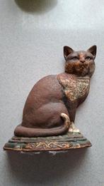Gietijzeren Kat Deurstop, Huis en Inrichting, Ophalen of Verzenden