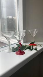 Vintage cocktail glazen, Huis en Inrichting, Ophalen of Verzenden, Gebruikt