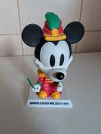 Bobble head Mickey Mouse bandleader, Verzamelen, Disney, Ophalen of Verzenden, Mickey Mouse, Zo goed als nieuw, Beeldje of Figuurtje