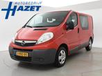 Opel Vivaro 2.0 CDTI 6-PERS. DUBBEL CABINE + TREKHAAK, Auto's, Euro 5, Stof, 4 cilinders, 2000 kg